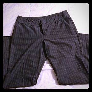Pinstripe pants
